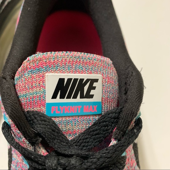 Nike Flyknit Max Fitsole 2 Blue Pink Black 620659-104 Women’s Size 8 US - Picture 8 of 10
